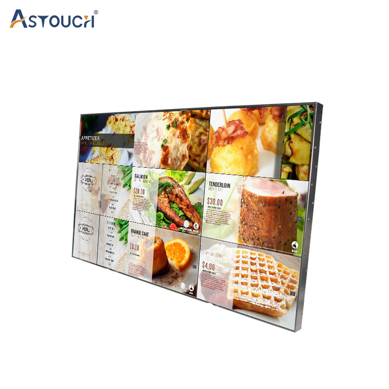 2K Indoor Advertising Player Durable Digital Signage Display 55 Inch