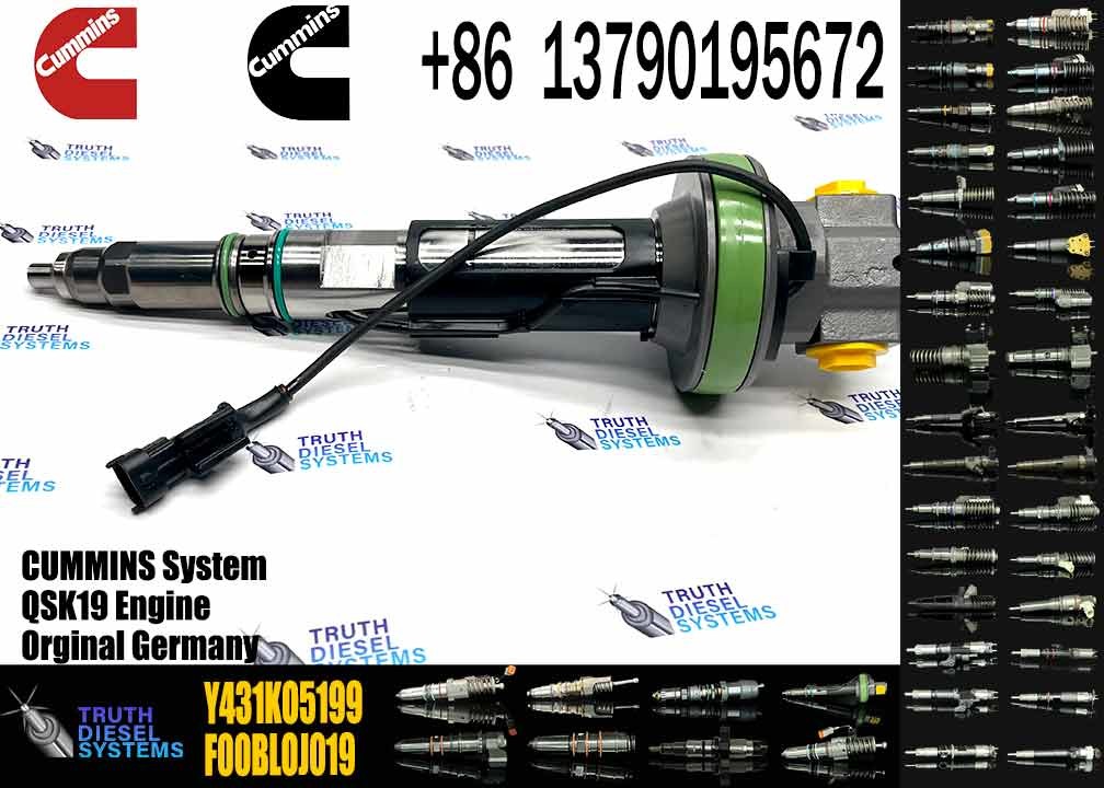 NINE Brand 100% Tested Common Rail Injector Y431K05199 Fuel Injector Y 431 K05 199