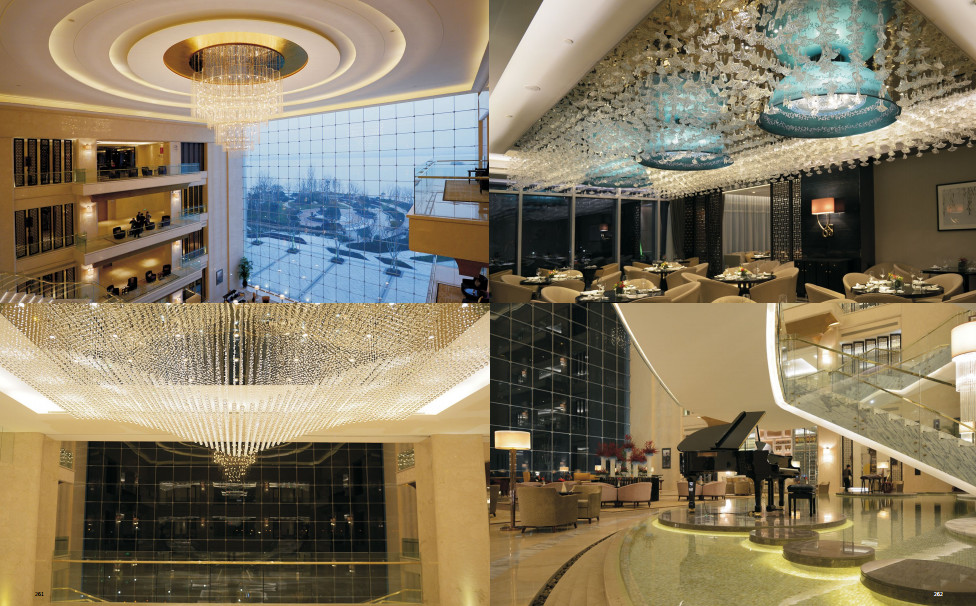 Art high end Modern Acrylic Chandelier For Luxury Residences