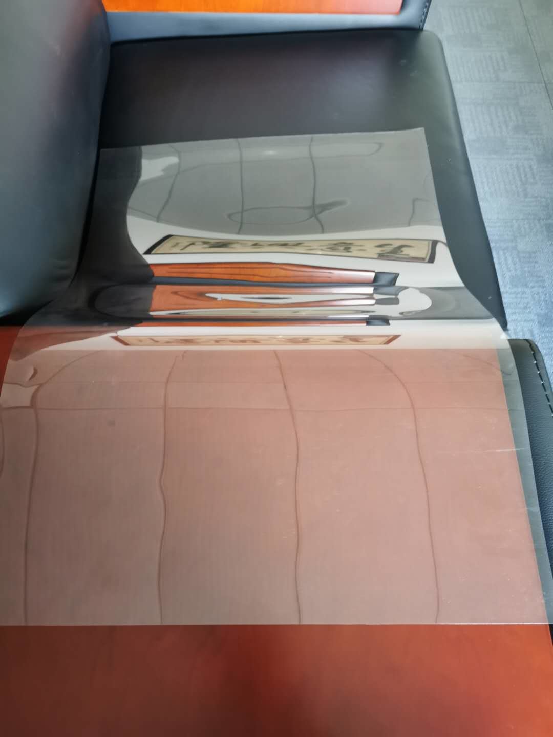 Transparent Face Shield Material 0.2mm Anti Fog Pet Plastic Film UV Proof