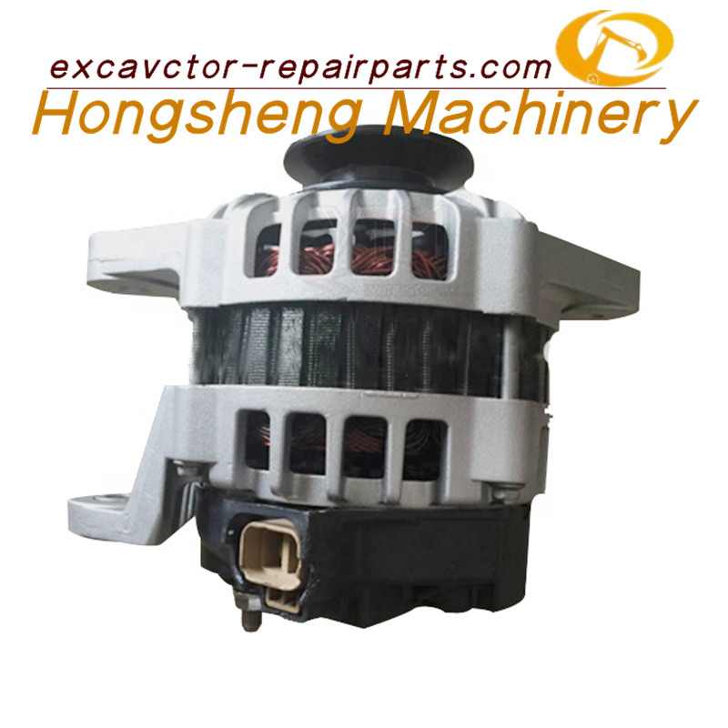 129E20-77200 EX70G Hitachi Generator Isuzu Engine 4JG1 24V 60A 1V