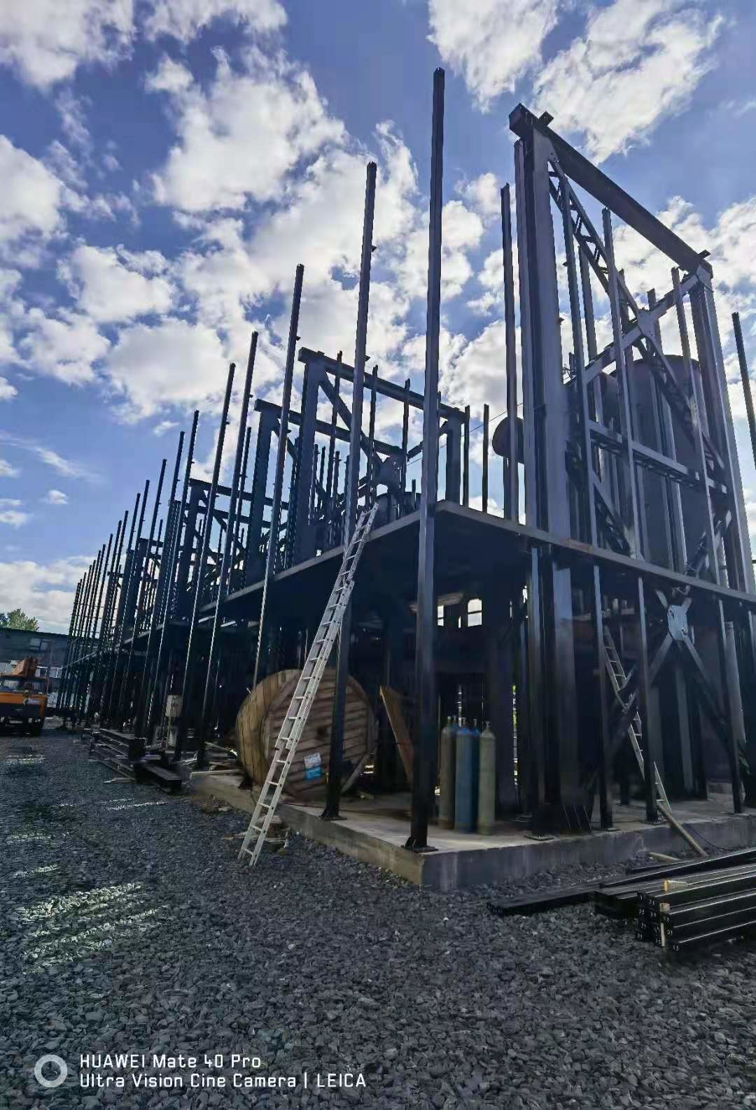 Large SLEP Activated Carbon Kiln Customized Vertical Activating Furnace