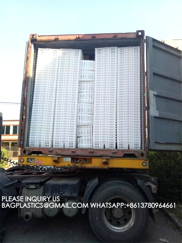 Chicken Cage Turnover Box With Partition Board Chicken Transportation Cage Egg Cage