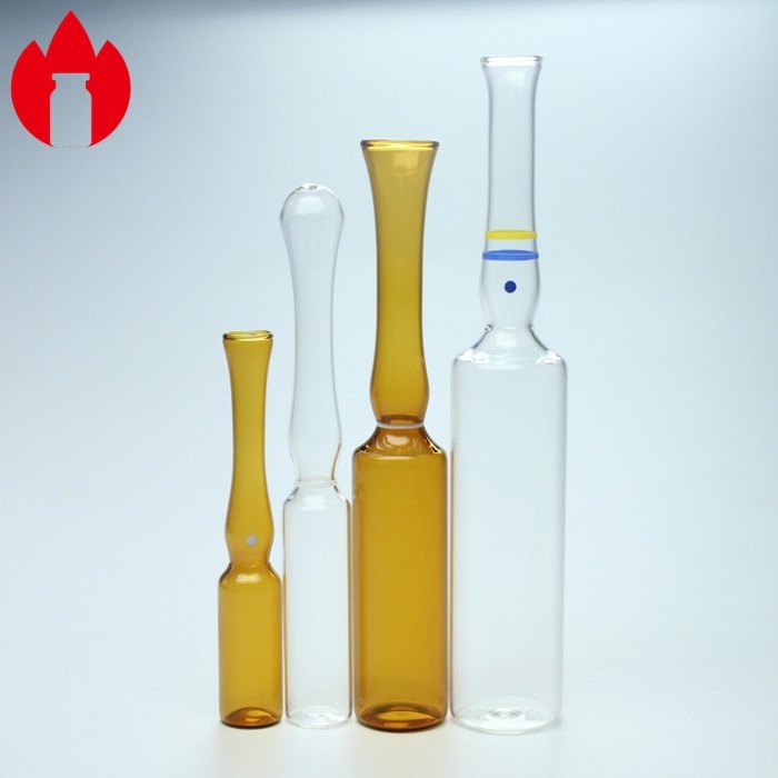 Type A B C D Pharma Injection Empty Glass Ampoules Vial 1ml - 20ml