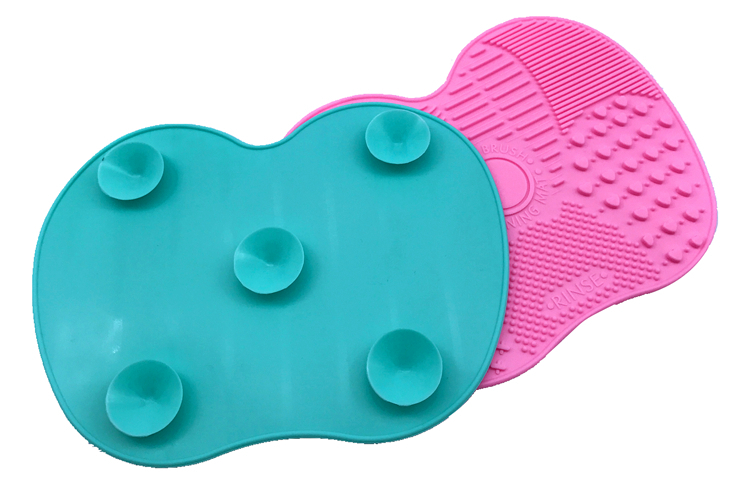 Glove Design Silicone Face Pads Print Logo For Promote Blood Circulation