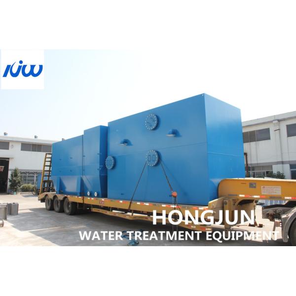 Compact PLC Controlled Flocculation Sedimentation River Water Treatment Plant