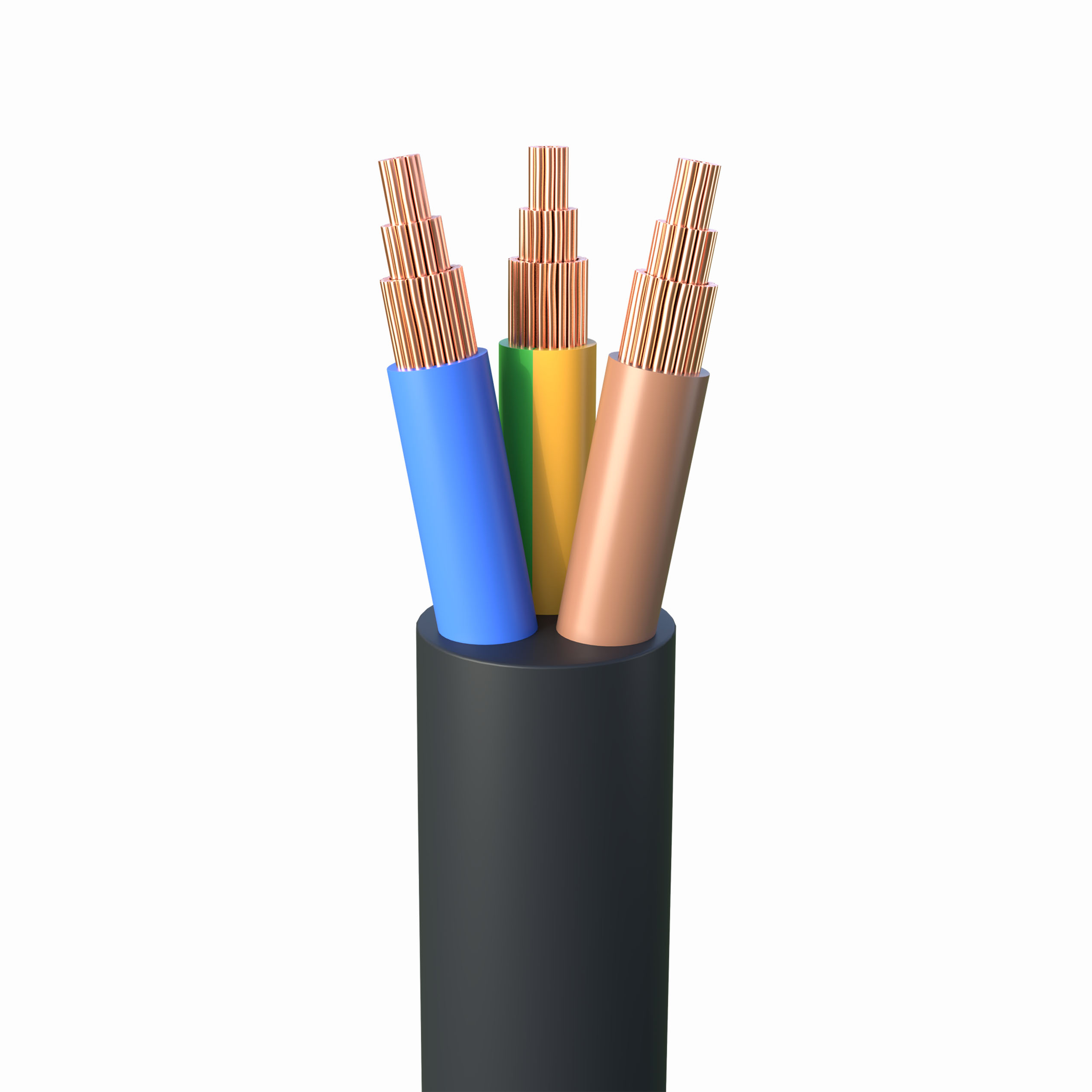 11x1.5mm2 RVV Flexible Electrical Cable Round Multi Core Copper