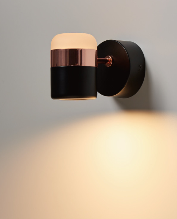 Hot Selling Copper Style Living Room Bedroom Small Light Decorative Modern LED Wall Light