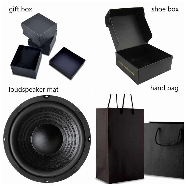 black paper