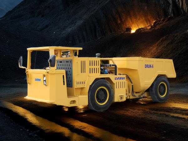 Mini Compact Construction Mining Dump Truck 6 Tons Tunnel Usage Flexible