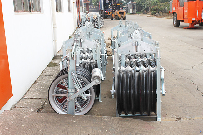 Customized Sizes Transmission Line Tools Conductor Stringing Block Pulley