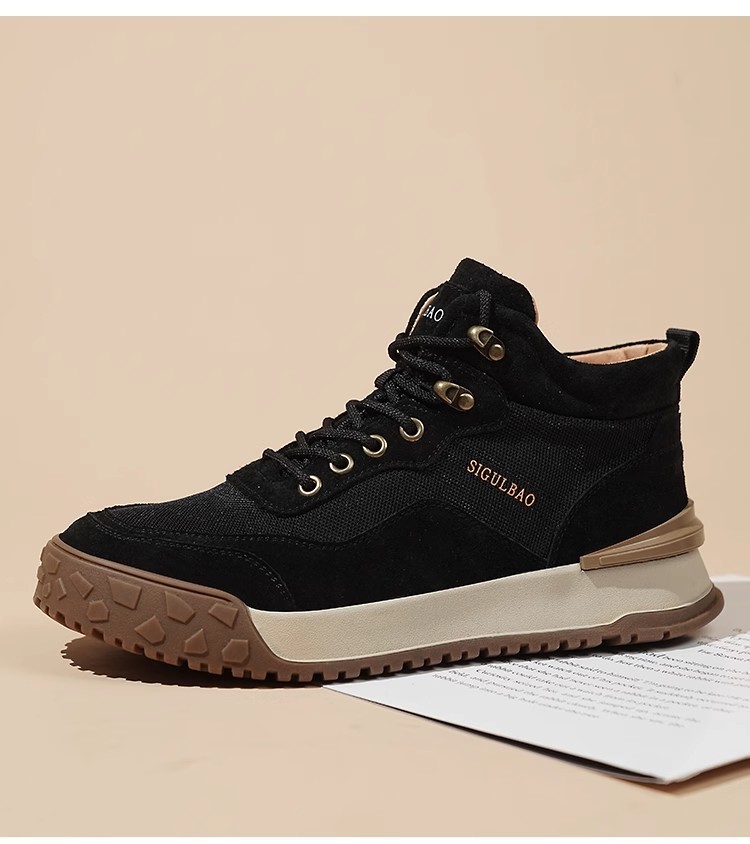 Kevlar Work Boots in Black for Superior Safety in Workplace