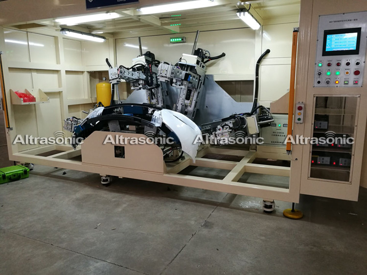Car Bumper Auto Spot Welding Machine / Ultrasonic Spot Welder
