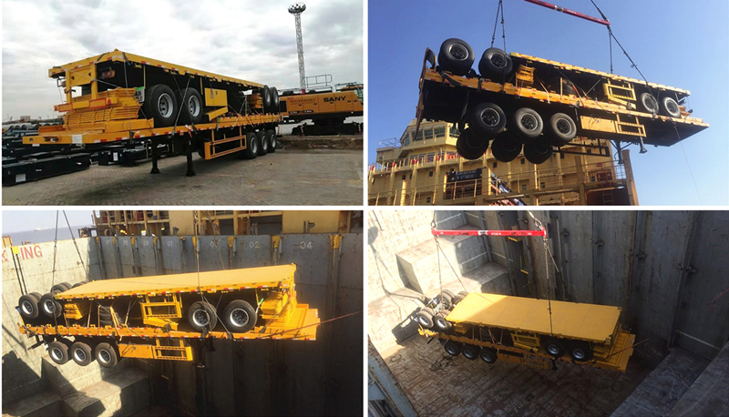 flatbed semi trailer