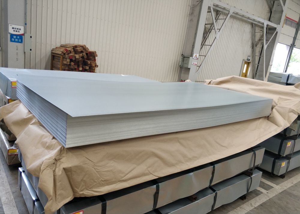 Big Spangle For Outer Walls Hot Dipped Galvanized Zinc Steel Sheet / Sheets