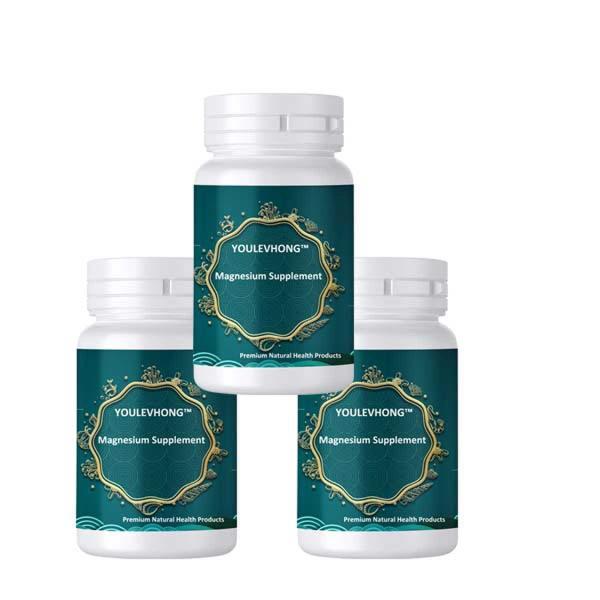 Magnesium Dietary Supplement 500 Mg 60 Capsules Dietary Supplement Natural