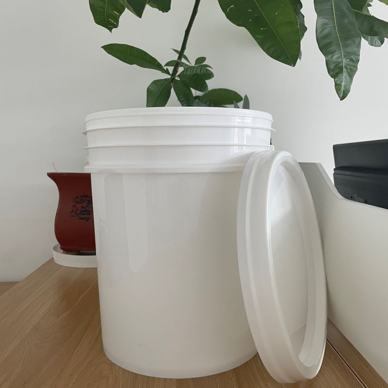 Certificate GAP/ISO/FDA Approved Plastic Pail for and Transparent Food Safe Packaging