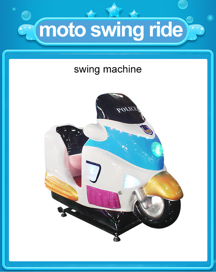 1 Player RBS PP Kiddy Ride Machine Ride On Moto Swing Car