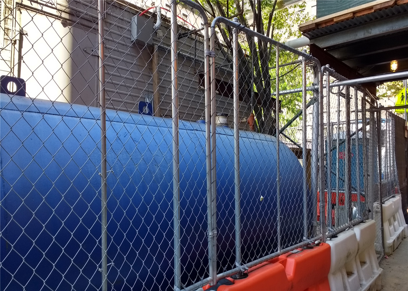 Crowd Control Pedestrian 4'X12' USA standard Temporary Chain Link Fence Panels 1⅝"(42mm) *16GA wall Thick
