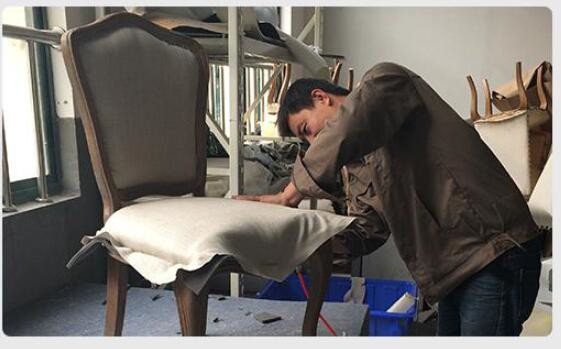 Wood dining chairs,Antique style fabric dining chair,french style fabric dining chair CH-016