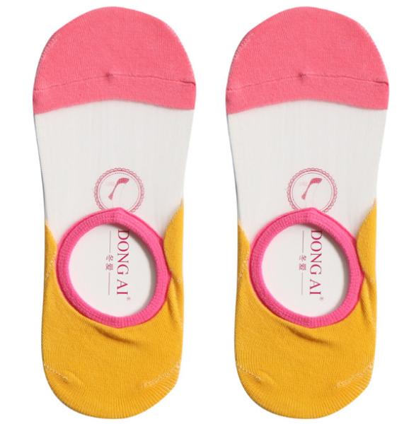 Quality custom wholesale women cotton sheer invisible socks transparent for sale