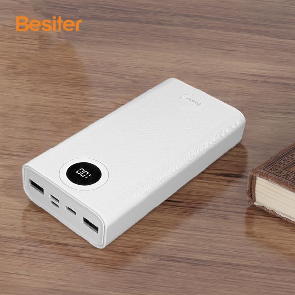 22.5W Portable Smart Fast Charging Power Banks Large Capacity 20000mah Micro USB Input for Outdoor Mobile Phone