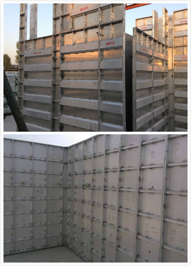 Convenient Construction Aluminium Industrial Profile High Bearing Capacity