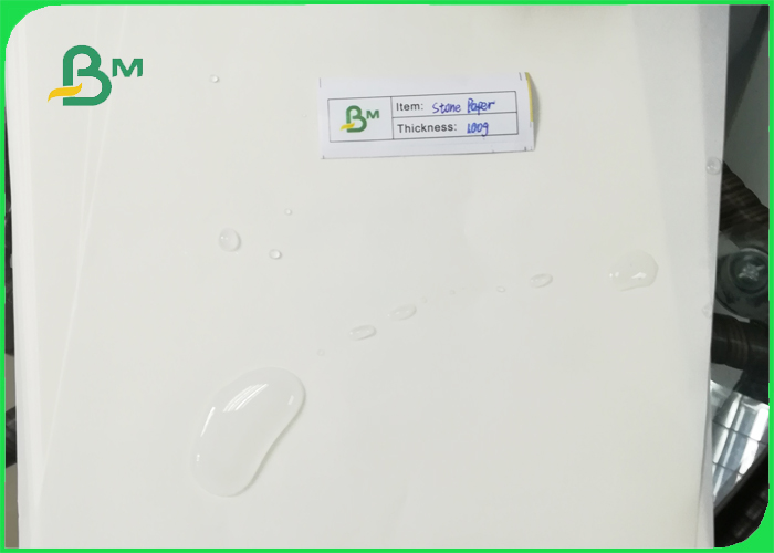Anti Water Recycled White Stone Paper For Printing 
