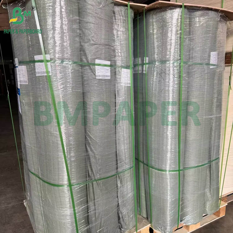 Textured Washable Kraft P0.55mm 150cm X 100m 50maper Rolls For Jeans Label
