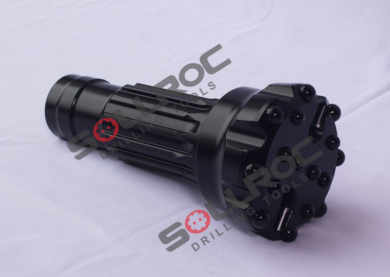 Civil Engineering 195 - 254mm DTH Bit QL80 With Carbide Buttons Black Color