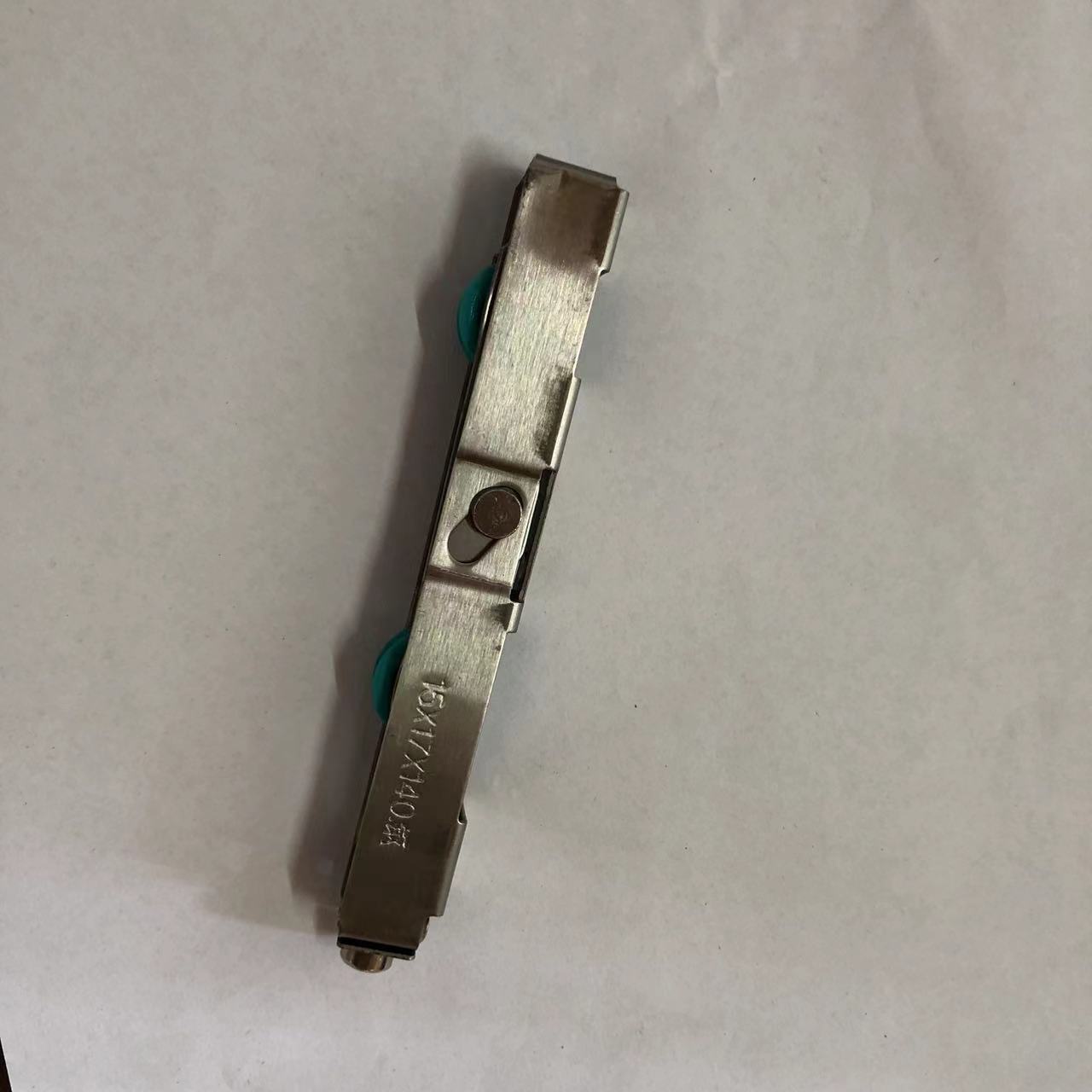 15*17*140mm Double Roller Stainless Steel Sliding Door Wheel for Office Building Villa
