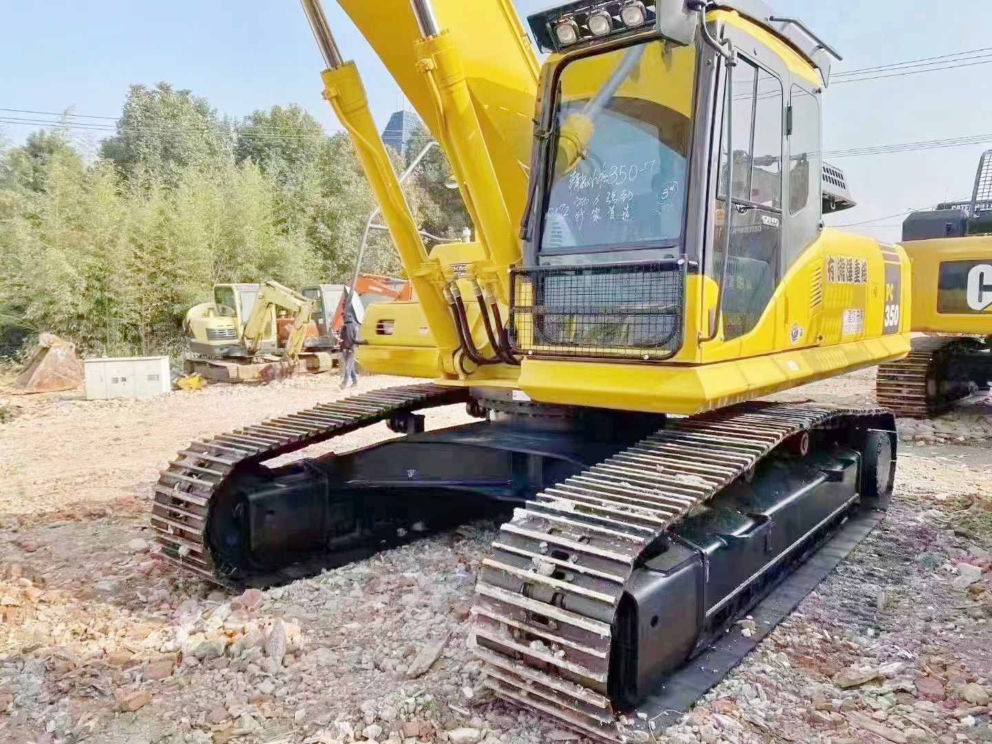 Used Komatsu PC350-7 Excavator with 6001-8000 Working Hours in Excellent Condition