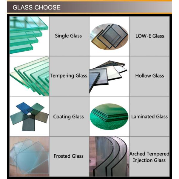 Commercial Position Customized Colors Sliding UPVC Window With Fiberglass Mash System