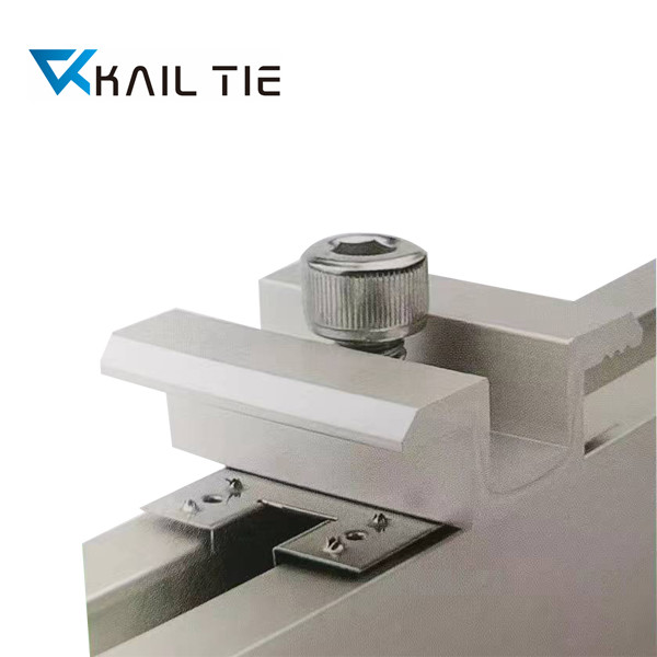 SUS304 Solar Panel Earth Clips Stainless Steel PV Solar Mounting Components
