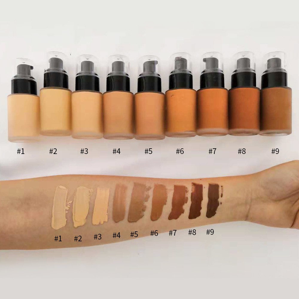 OEM / ODM Wholesale Long Lasting Hydrate Makeup Foundation High Quality Perfecting Coverage Cosmetics Original Foundation No Logo