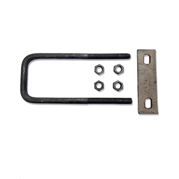 ZINC Finish U Bolt And Fastener For Customized Colors Bracket Shaped Structure
