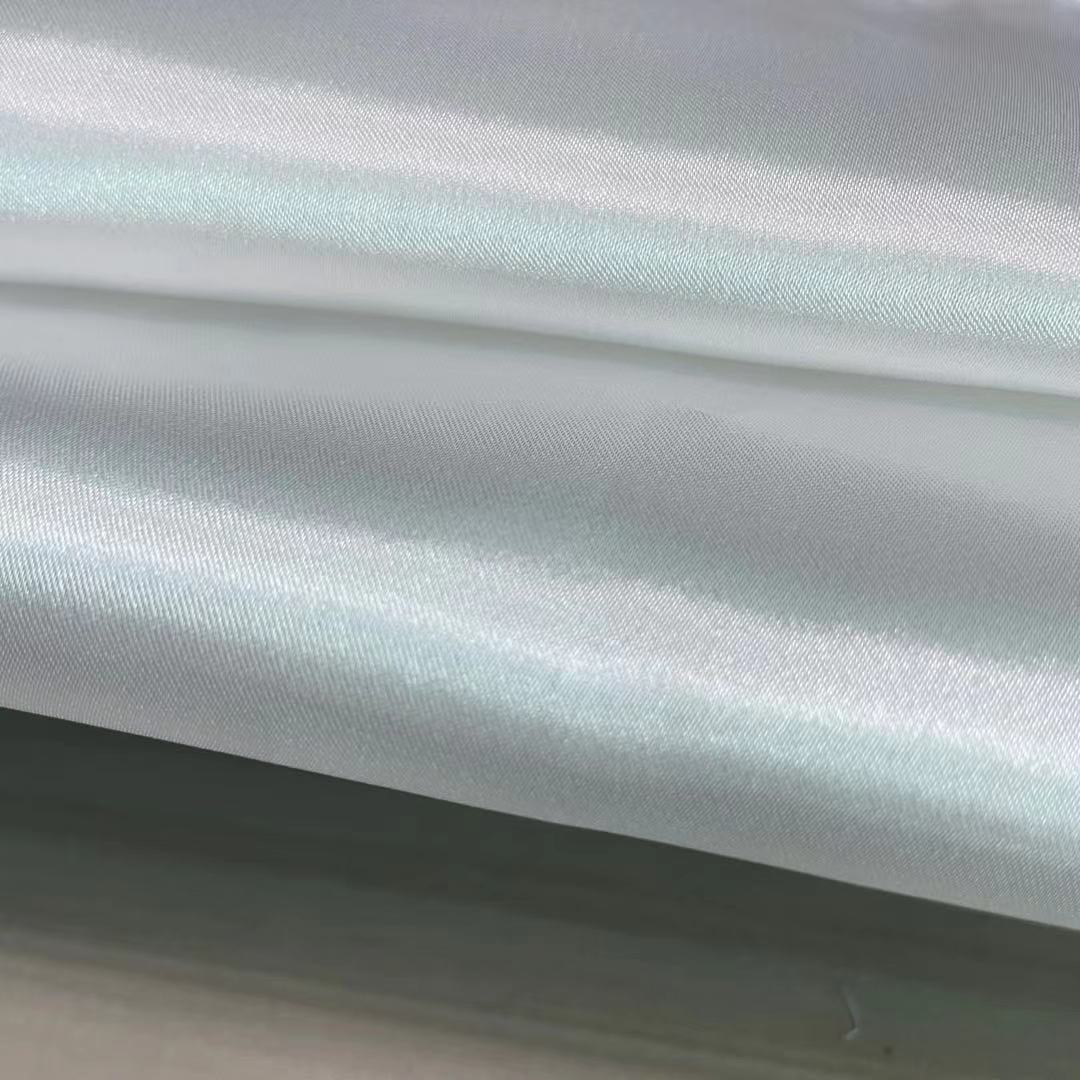 silk touch Matt stretch Satin 50D*75D with spandex polyester satin Fabric