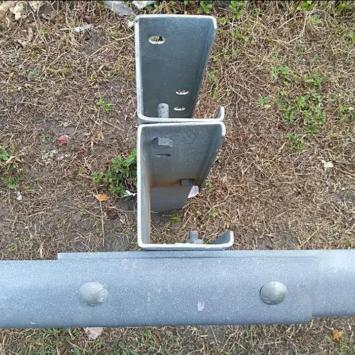 Multi-application Crowd Control Stanchion for Anti-terrorism Traffic Barrier Road