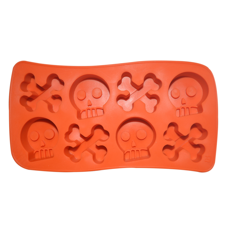 Orange Fondant Silicone Cake Mold Customized Sizes Sustainable For Decorating