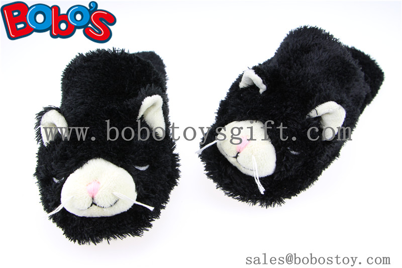 Lavender and Flaxseeds Microwave Heated Plush Cat Indoor Home Slipper