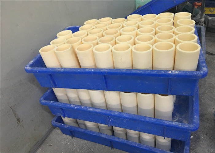 Refractory Industrial Electrical Insulation Alumina Ceramic Tube +- 0.001mm Precision