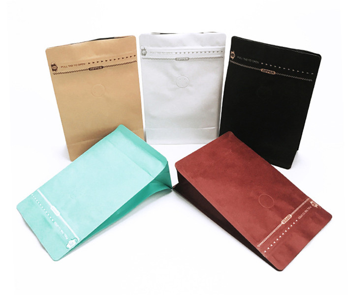 Eco Friendly Tea Bags Packaging Resealable Smell Proof Compostable Biodegradable