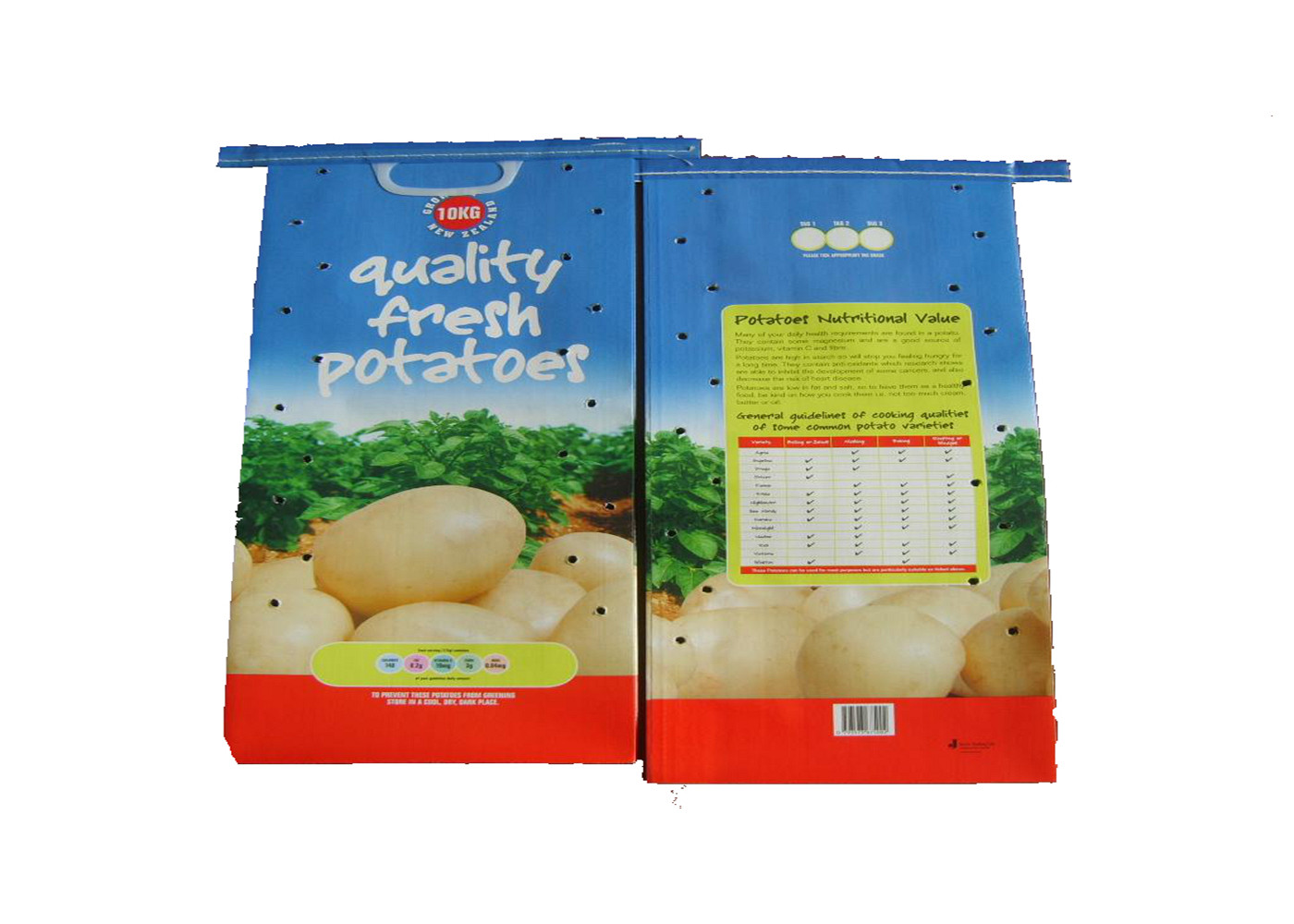 Strong BOPP Laminated PP Woven Bags With Square Bottom 5 -50 Kg Moisture Resistant