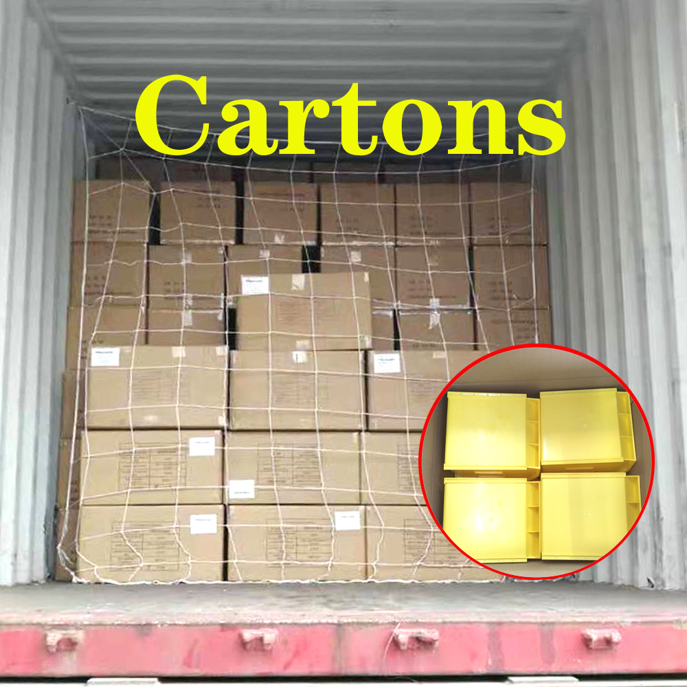 10x10 15 X 15 13x13 Plastic Storage Bins Plastic Stackable Hang Storage Bin Warehouse Tool Parts