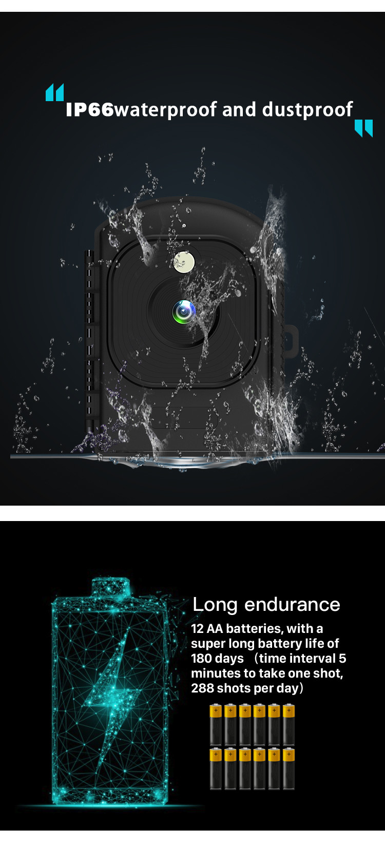 Wildlife Night Vision Digital Video Camera Time Lapse Infaraed Scope Outdoor