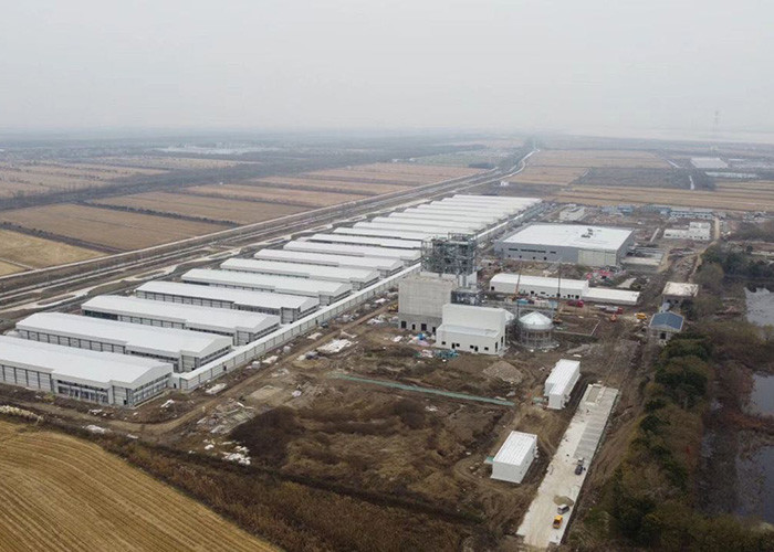 Multi Storey Two Storey Steel Structure Building Chicken Farm House