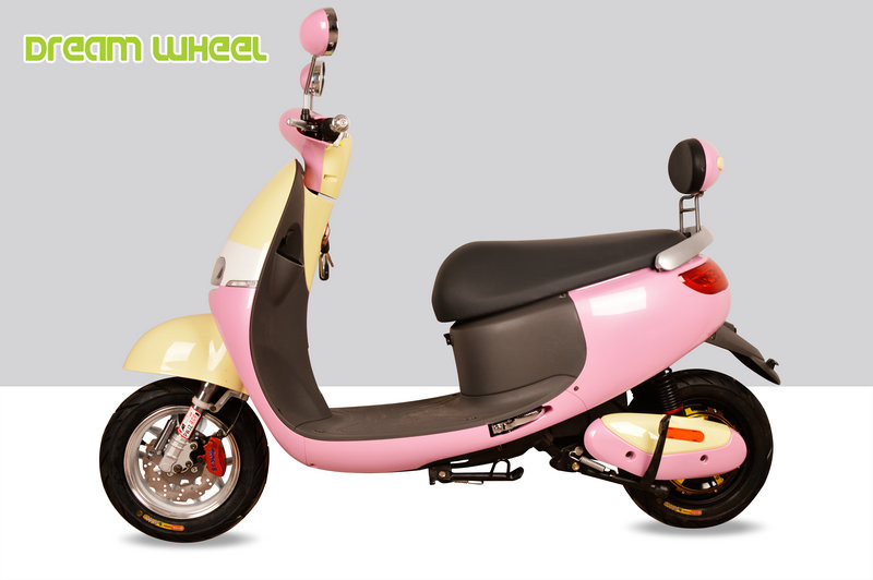 48V 500W Hub Brushless Electric Scooter Pedal Assisted With Disc Brake