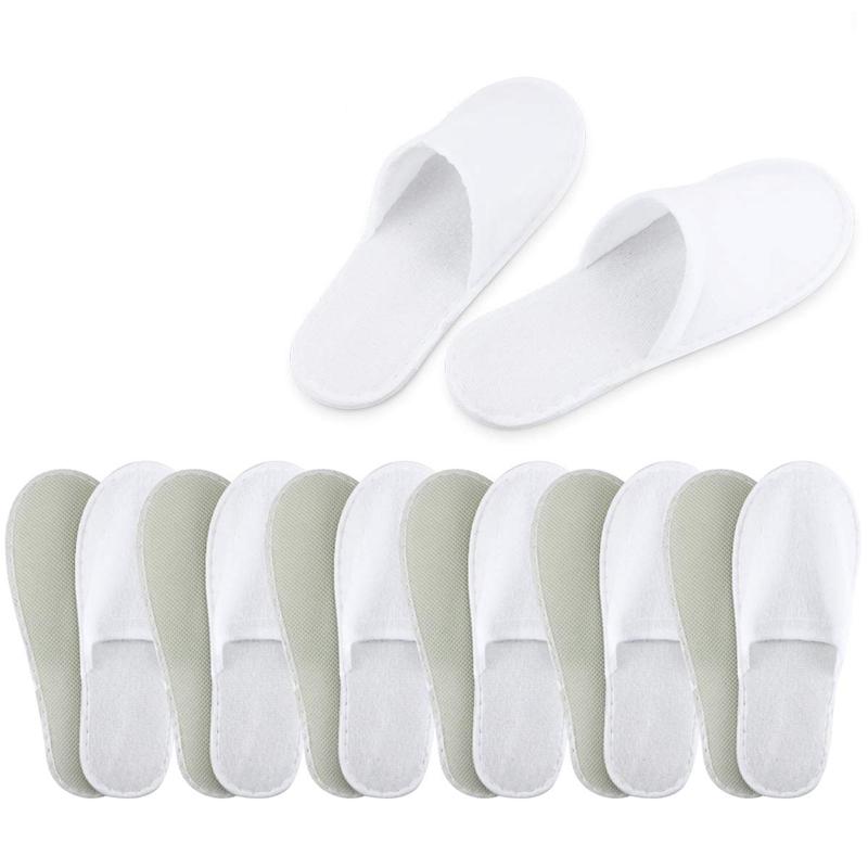 Traveling Men Women 5.7''X6.69'' 5gsm Disposable Hotel Slippers