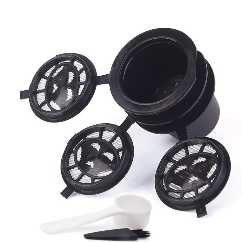 20ml 30ml 3 Pack Refillable Empty Coffee Capsule Espresso Reusable Pods