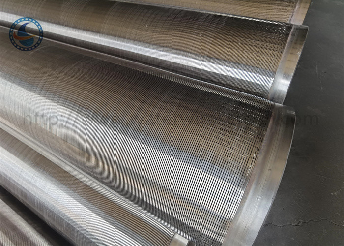 Stainless 316l Water Wire Screen Johnson Type Wraps Slot Filter Pipe